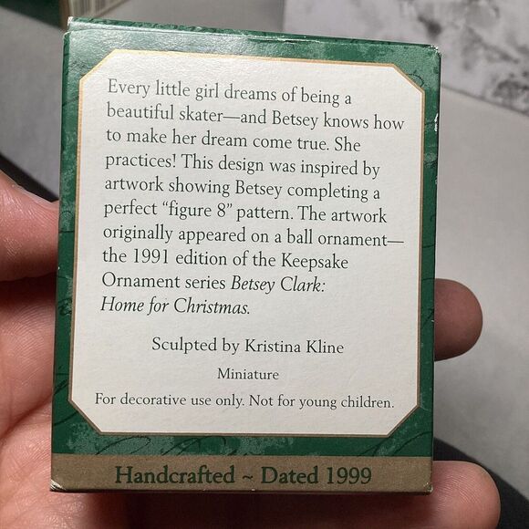Hallmark Keepsake Christmas/holiday Ornament Winter‎ Collection Vintage set of 4 - Picture 11 of 16